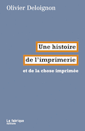 Une histoire de l'imprimerie